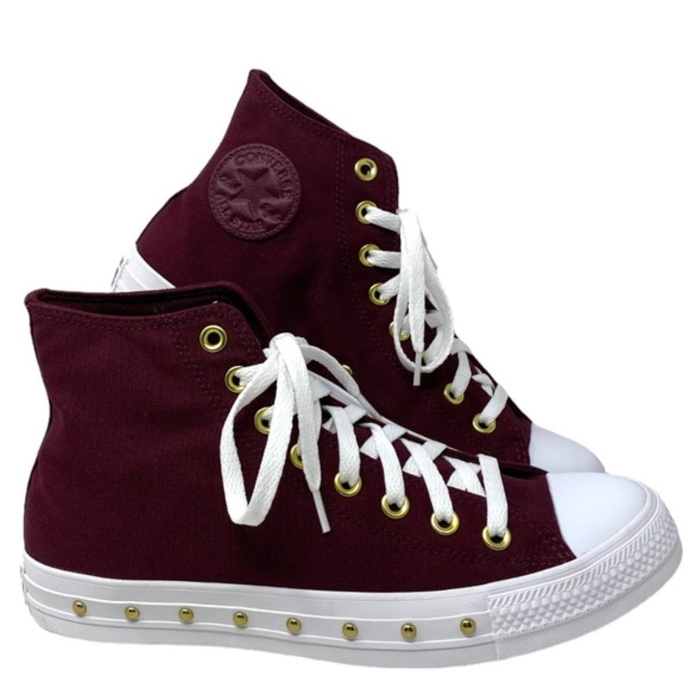 Converse Chuck Taylor High Top Bordeaux Shoes Casual Women Size Sneakers A07906F